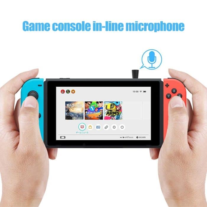 ZJ042MR 3,5 mm Handy Laptop Spielgerät Mini Straight Microphone – Bild 4