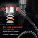 HXSJ F12 360 Grad biegbares, laufwerksfreies USB-Computermikrofon, Kabellänge: 2,2 m – Bild 7