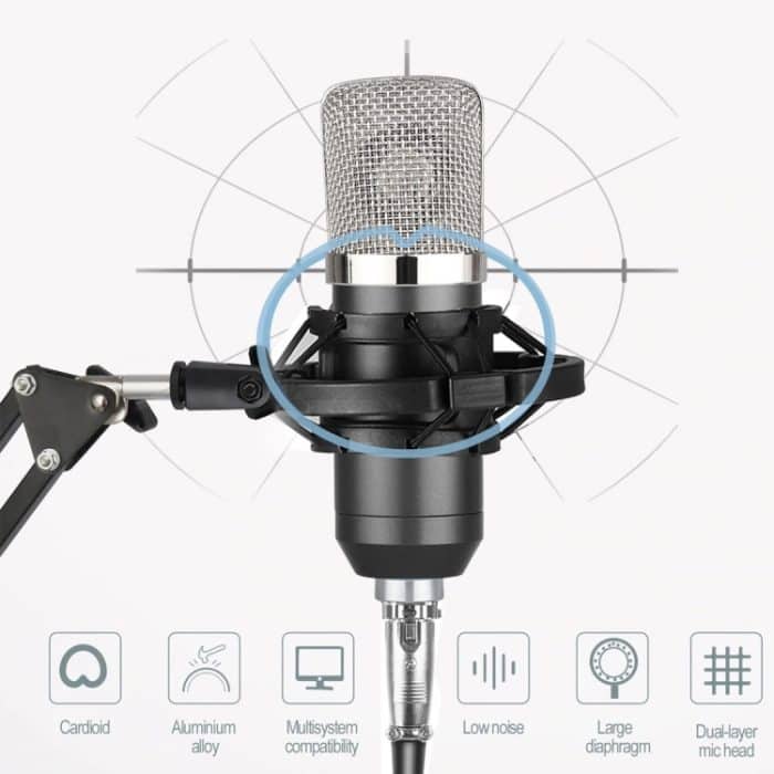 BM-700 USB Professional Kondensatormikrofon – Bild 7