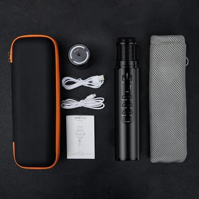 K1 Bluetooth 4.2 Karaoke Live Stereo Sound Drahtloses Bluetooth-Mikrofon – Bild 2