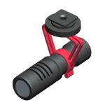 MM1 Live-Aufnahme-Interview, intelligentes Kondensatormikrofon mit Rauschunterdrückung für Mobiltelefone/Spiegelreflexkameras/Camcorder, MM1 – Bild 2