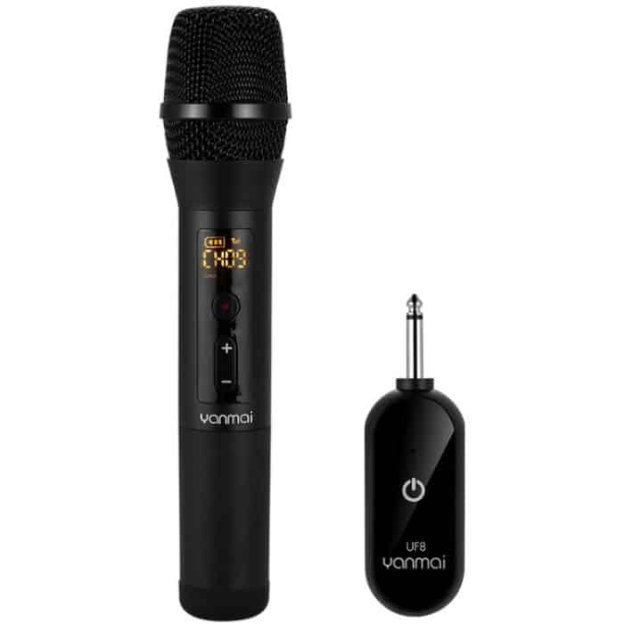 Yanmai UF8 UHF Wireless Dynamic Microphone mit LCD-Display – Bild 1