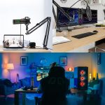 Yanmai Q18 USB Professionelles Computermikrofon Ankeraufnahme Karaoke-Kondensatormikrofon – Bild 7