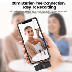 EP033T USB-C / Typ-C-Schnittstelle Lavalier Wireless Funkmikrofon – Bild 5