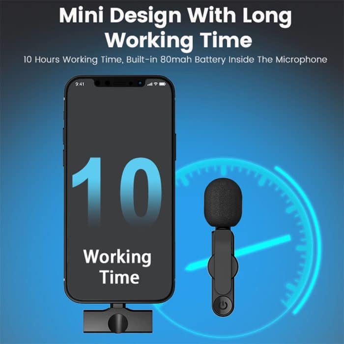 EP033T 8 Pin Interface Lavalier Wireless Funkmikrofon – Bild 6