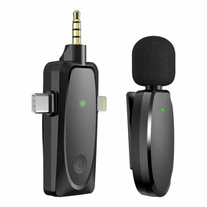 MCP0300B.jpg AP003 Mini Smart Noise Reduction Wireless Lavalier-Mikrofon, One by One – Bild 1