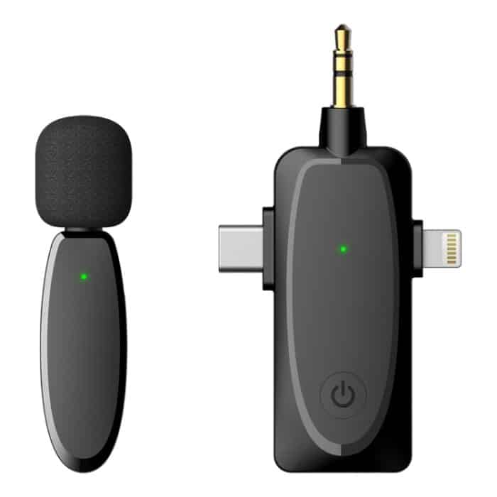 AP003 Mini Smart Noise Reduction Wireless Lavalier-Mikrofon, One by One – Bild 2