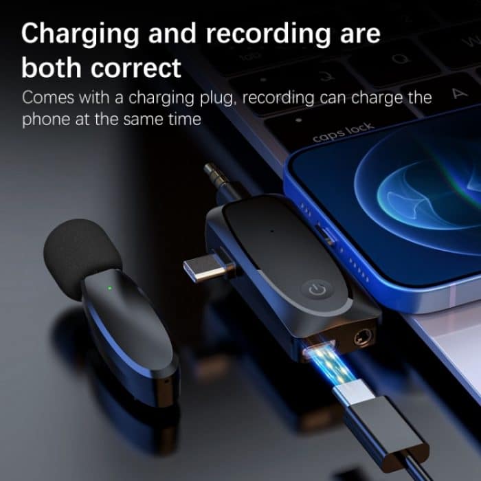 AP003 Mini Smart Noise Reduction Wireless Lavalier-Mikrofon, One by One – Bild 4