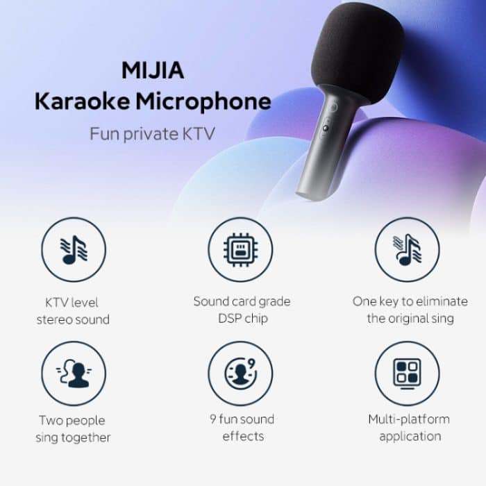 Original Xiaomi Mijia Bluetooth 5.1 Stereo-Geräuschreduktion Karaoke-Mikrofon – Bild 3