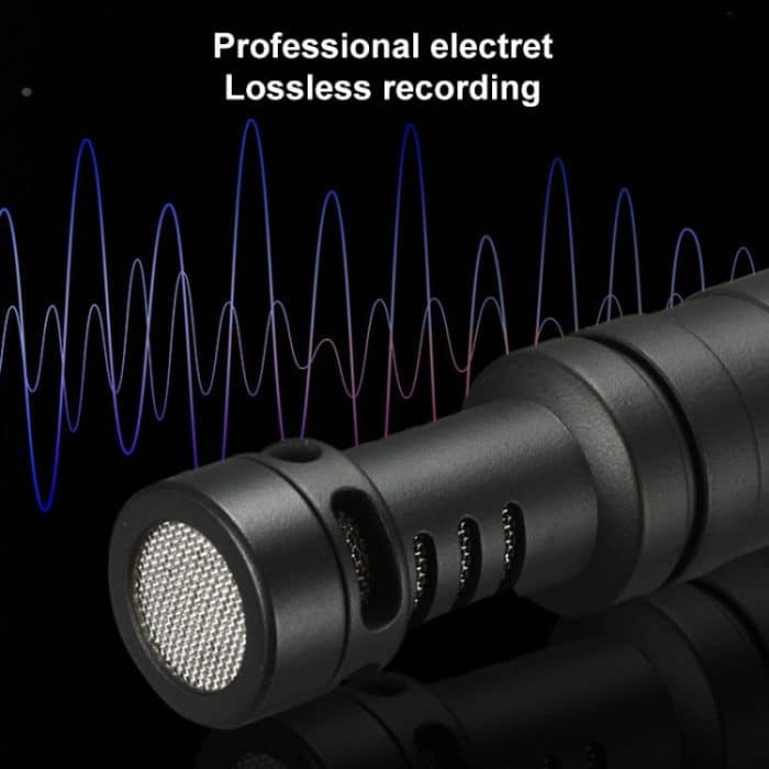 M30 Tragbares kabelgebundenes Kondensator-Schrotflintenmikrofon Reise-Vlog-Record-Studio-Video für Kamerahandy – Bild 6