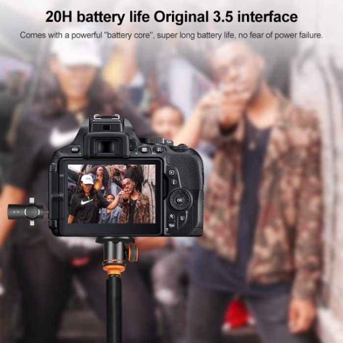 AP031-1 3-in-1-Lavalier-Funkmikrofon mit Rauschunterdrückung – Bild 3