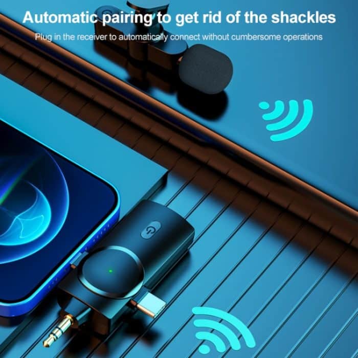 AP031-1 3-in-1-Lavalier-Funkmikrofon mit Rauschunterdrückung – Bild 5