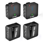 YELANGU MX5S 2.4G Live Broadcast Interview Drahtloses Aufnahmekameramikrofon, 1 Empfänger zu 2 Sendern, 1 Receiver to 2 Transmitter – Bild 5
