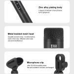 XTUGA DI7 7-teiliges kabelgebundenes dynamisches Drum-Mikrofon-Set, Kick-Bass-Tom/Snare-Becken-Mikrofon-Set mit XLR-Kabeln – Bild 6