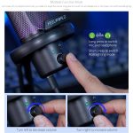 FEELWORLD VM1 USB-Kondensator-Gaming-Mikrofon für Streaming, Geräuschunterdrückung, Stummschaltung, RGB-Licht, Desktop-Ständer, VM1-XS – Bild 11