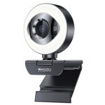 Yesido KM20 2K Zoom 4.0MP HD USB-Webcam, Kabellänge 1,5 m mit Fülllicht