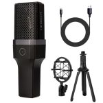 Yanmai X1 4 in 1 faltbarer Anheben professioneller Desktop Live-Broadcast-Cardioid-Zeigen der Kondensatoraufzeichnung Mikrofonset mit Blowout Net & stoßfestem Mount & 1.8m USB-C / Typ-C-Kabel – Bild 2