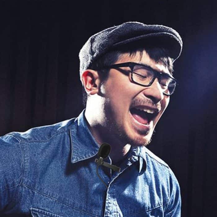 Yanmai R955S Professionelles Ansteckmikrofon Lavalier Omnidirektionales Kondensatormikrofon, Für Live-Übertragung, Show, KTV usw. – Bild 13