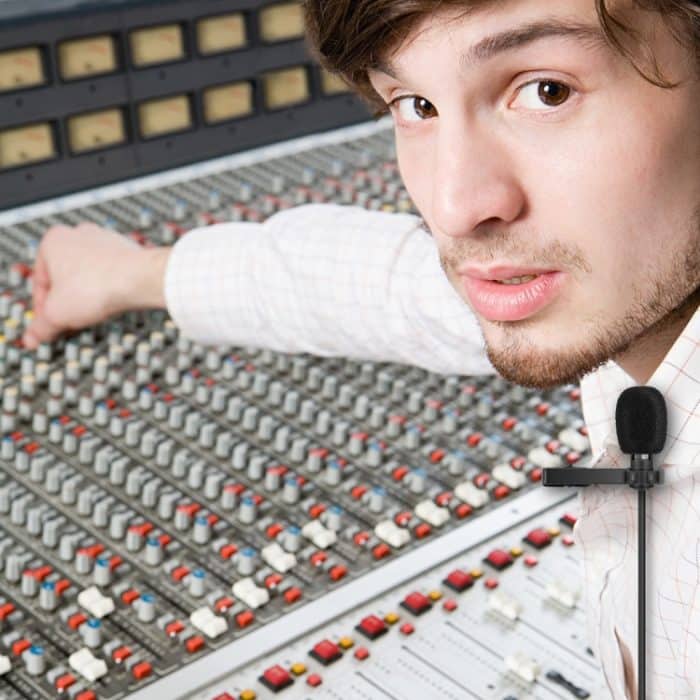 Yanmai R955S Professionelles Ansteckmikrofon Lavalier Omnidirektionales Kondensatormikrofon, Für Live-Übertragung, Show, KTV usw. – Bild 14