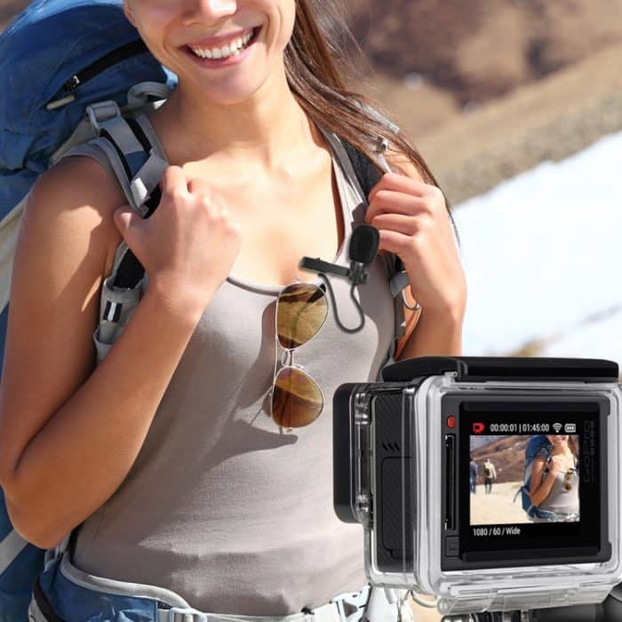 Yanmai R955 Aufsteckmikrofon Lavalier Omnidirektionales Doppelkondensatormikrofon, Für Live-Übertragung, Show, KTV usw. – Bild 11