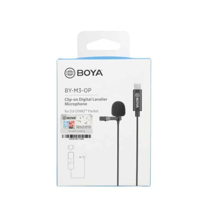 BOYA BY-M3-OP für DJI OSMO Pocket Clip-on Digital Lavalier-Mikrofon, BY-M3-OP – Bild 7