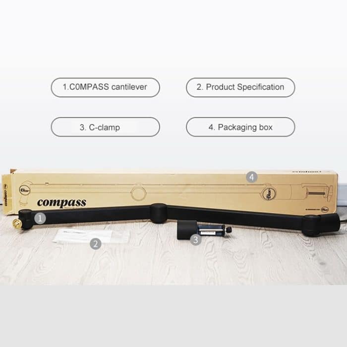 Logitech Blue Compass Live Tube Desktop Cantilever-Halterung – Bild 6