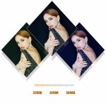 MANTOO RL-18 II 100-240V 55W 18 Zoll Zweifarbiges dimmbares Ringfülllicht mit Stativ – Bild 11