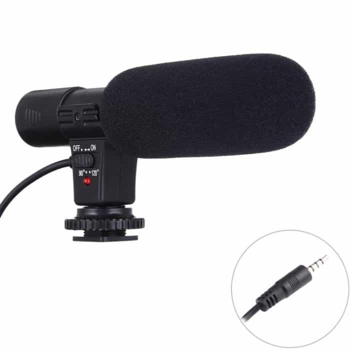 MCP6011.jpg MIC-02 30-18000Hz Rate Sound Klares Stereomikrofon für Smartphone, Kabellänge: 28 cm – Bild 1