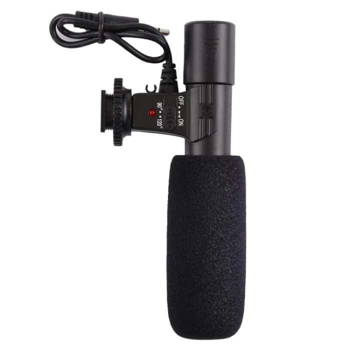 MIC-02 30-18000Hz Rate Sound Klares Stereomikrofon für Smartphone, Kabellänge: 28 cm – Bild 5