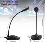 G55 Kapazitives Gaming-Mikrofon mit LED-Anzeige – Bild 7