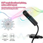 Yanmai SF-558 Mini professionelles USB-Studio-Stereo-Kondensator-Aufnahmemikrofon, Kabellänge: 15 cm – Bild 5