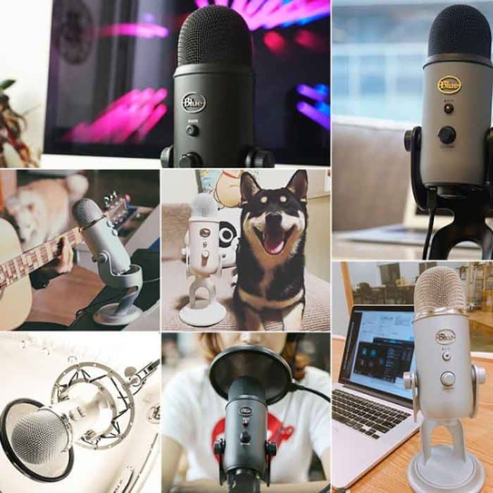 Logitech Blue Yeti USB-Kondensatormikrofon, Blue Yeti(Black), Blue Yeti(Blue), Blue Yeti(Silver) – Bild 9