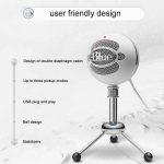 Logitech Blue Snowball-ice USB-Kondensatoranker-Aufnahmemikrofon, Blue Snowball-ice – Bild 2