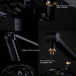 Logitech Blue Yeticaster USB-Mikrofon + stoßfeste Halterung + Clip-on-Cantilever-Halterung Live-Übertragungsset, Blue Yeticaster – Bild 4