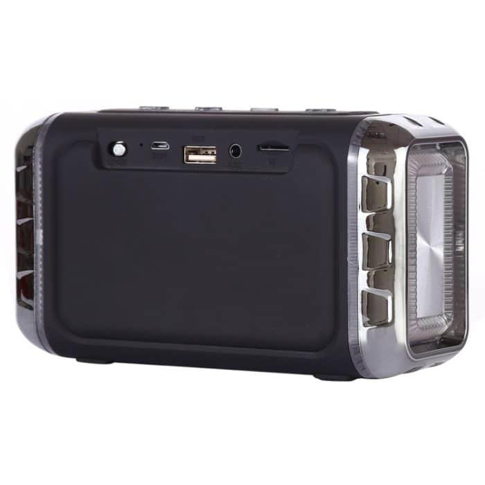 Tragbarer drahtloser 5-V-5-V-Lautsprecher LN-22 mit Freisprechfunktion und zweifarbigem LED-Licht, Unterstützung für USB- und TF-Karte sowie 3,5-mm-AUX – Bild 3