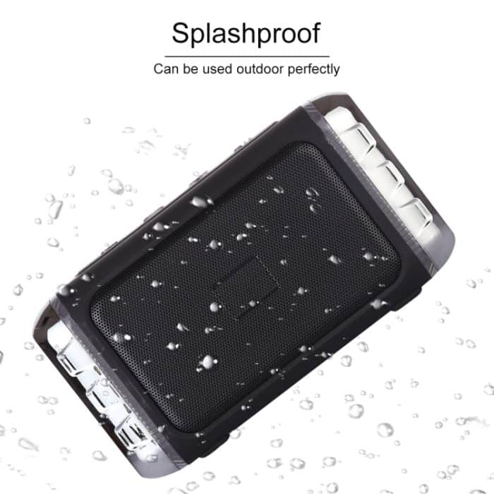 Tragbarer drahtloser 5-V-5-V-Lautsprecher LN-22 mit Freisprechfunktion und zweifarbigem LED-Licht, Unterstützung für USB- und TF-Karte sowie 3,5-mm-AUX – Bild 4