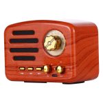 Elvis Angel MA-1500 Retro Bluetooth HiFi-Radio-Lautsprecher mit buntem LED-Licht, Unterstützung für USB & FM & 3,5 mm Aux – Bild 2