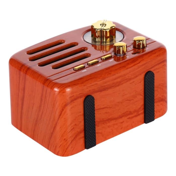 Elvis Angel MA-1500 Retro Bluetooth HiFi-Radio-Lautsprecher mit buntem LED-Licht, Unterstützung für USB & FM & 3,5 mm Aux – Bild 4