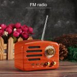 Elvis Angel MA-1500 Retro Bluetooth HiFi-Radio-Lautsprecher mit buntem LED-Licht, Unterstützung für USB & FM & 3,5 mm Aux – Bild 7