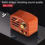 Elvis Angel MA-1500 Retro Bluetooth HiFi-Radio-Lautsprecher mit buntem LED-Licht, Unterstützung für USB & FM & 3,5 mm Aux – Bild 10