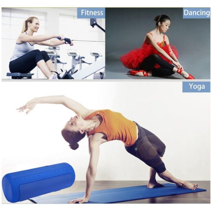 Mit integriertem Mikrofon und Griff, unterstützt Freisprechanrufe, TF-Karte, AUX-Eingang und Powerbank, Bluetooth-Entfernung: 10 m – Bild 7