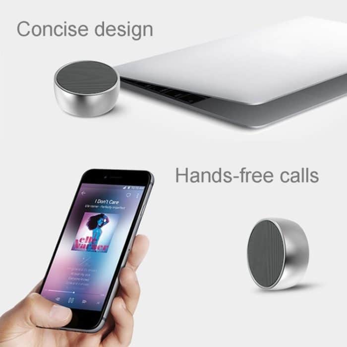 BS01 Tragbarer Bluetooth-Lautsprecher, unterstützt Freisprechanrufe, TF-Karte und AUX-IN – Bild 11