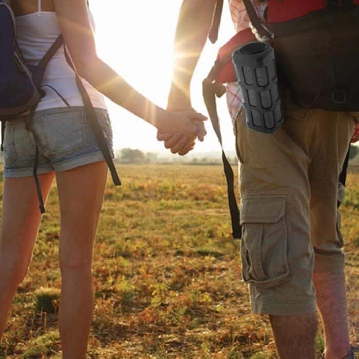 Mit integriertem Mikrofon und Aufhängehaken, unterstützt Freisprechanrufe und AUX-Eingang, Bluetooth-Entfernung: 10 m – Bild 8