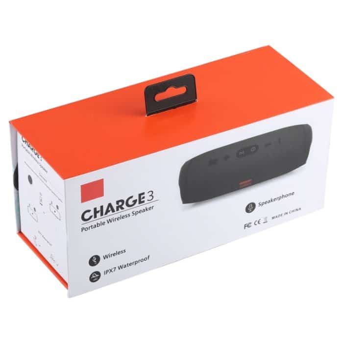 Wasserdichter Bluetooth-Stereolautsprecher Charge3 Life, integriertes Mikrofon, Unterstützung für Freisprechanrufe, TF-Karte, AUX-IN und Powerbank – Bild 8