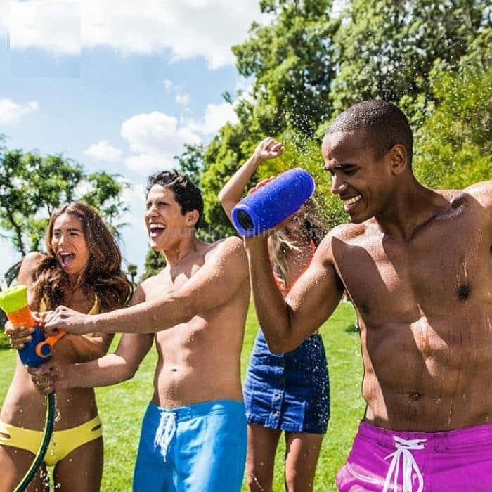 Wasserdichter Bluetooth-Stereolautsprecher Charge3 Life, integriertes Mikrofon, Unterstützung für Freisprechanrufe, TF-Karte, AUX-IN und Powerbank – Bild 9