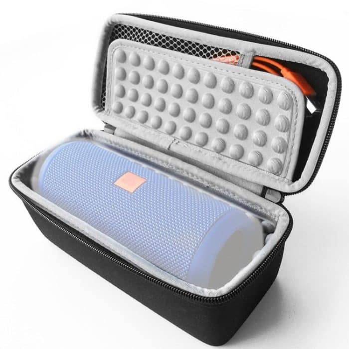 Harte Reise-Tragetasche, Aufbewahrungstasche für JBL Flip 1/2/3/4 Bluetooth-Lautsprecher, Größe: 22 cm x 9 cm x 8,5 cm, Bluetooth Speaker Case – Bild 6