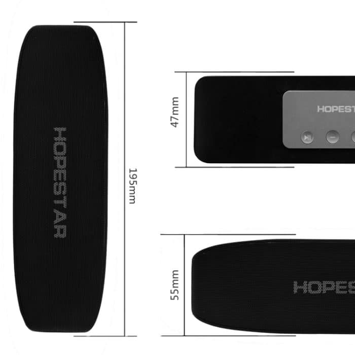 HOPESTAR H11 Mini tragbarer Kaninchen-Bluetooth-Lautsprecher, integriertes Mikrofon, unterstützt AUX / Freisprechanruf / FM / TF, H11 – Bild 5