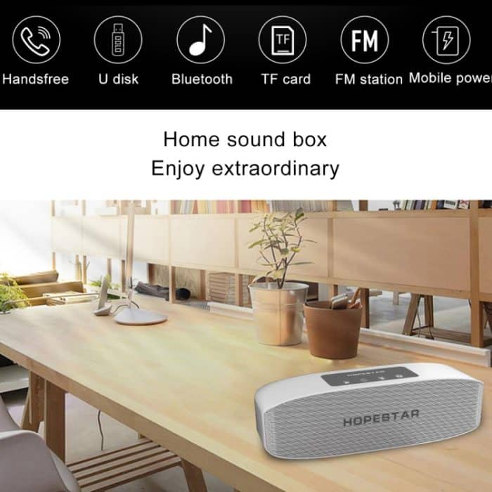 HOPESTAR H11 Mini tragbarer Kaninchen-Bluetooth-Lautsprecher, integriertes Mikrofon, unterstützt AUX / Freisprechanruf / FM / TF, H11 – Bild 8