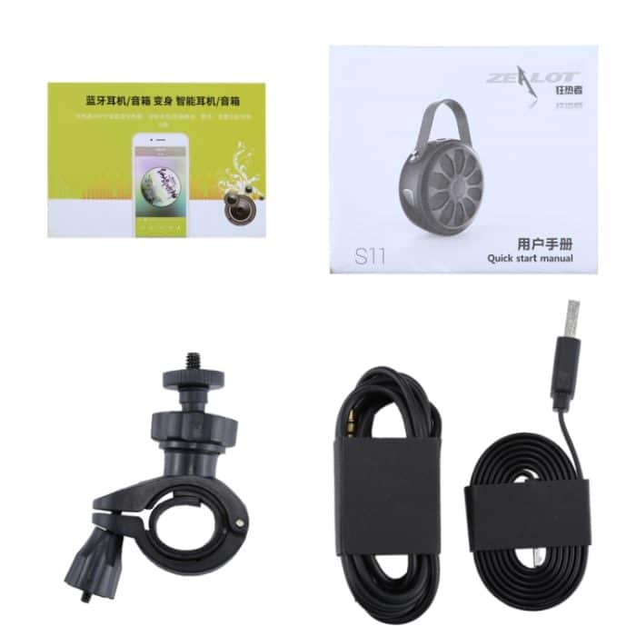 ZEALOT S11 Stereo-Bluetooth-Lautsprecher, Support Beantworten / Auflegen / Ablehnen von Anrufen & TF-Karte & Taschenlampe & Power Bank-Funktion, Für iPhone, Galaxy, Sony, Lenovo, HTC, Huawei, Google, LG, Xiaomi und andere Smartphones – Bild 6