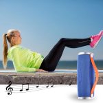 T&G TG109 Tragbarer kabelloser Bluetooth V4.2-Stereolautsprecher mit Griff, integriertem Mikrofon, Unterstützung für Freisprechanrufe, TF-Karte, AUX-IN und FM, TG109 – Bild 9